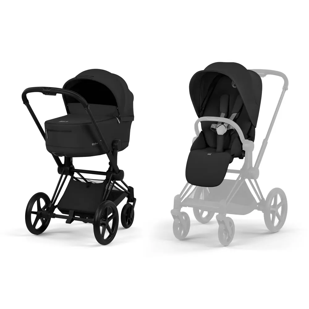 Cybex Priam Barnvagn - Sepia Black/Black