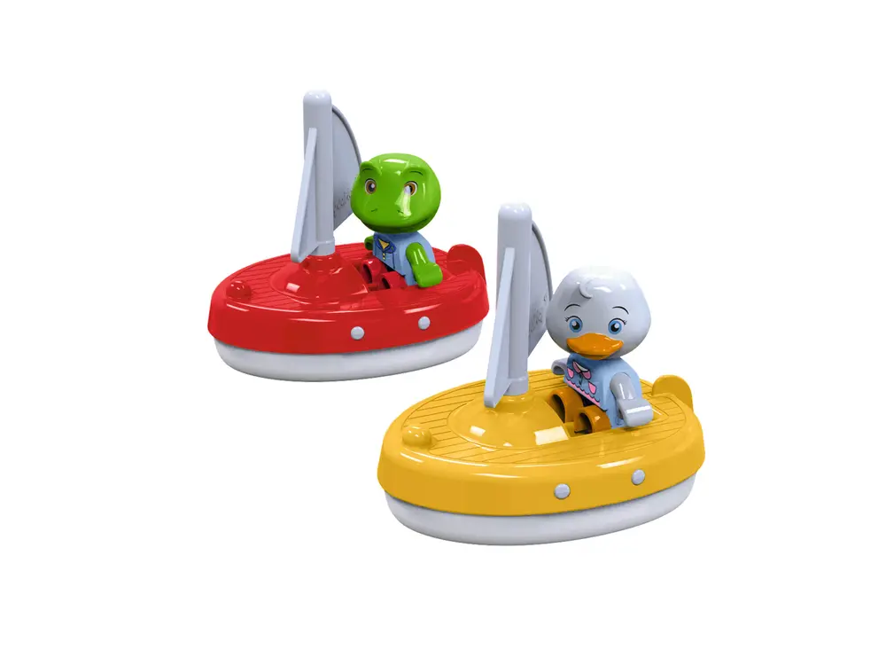 2-Pack Segelbåt med Figurer