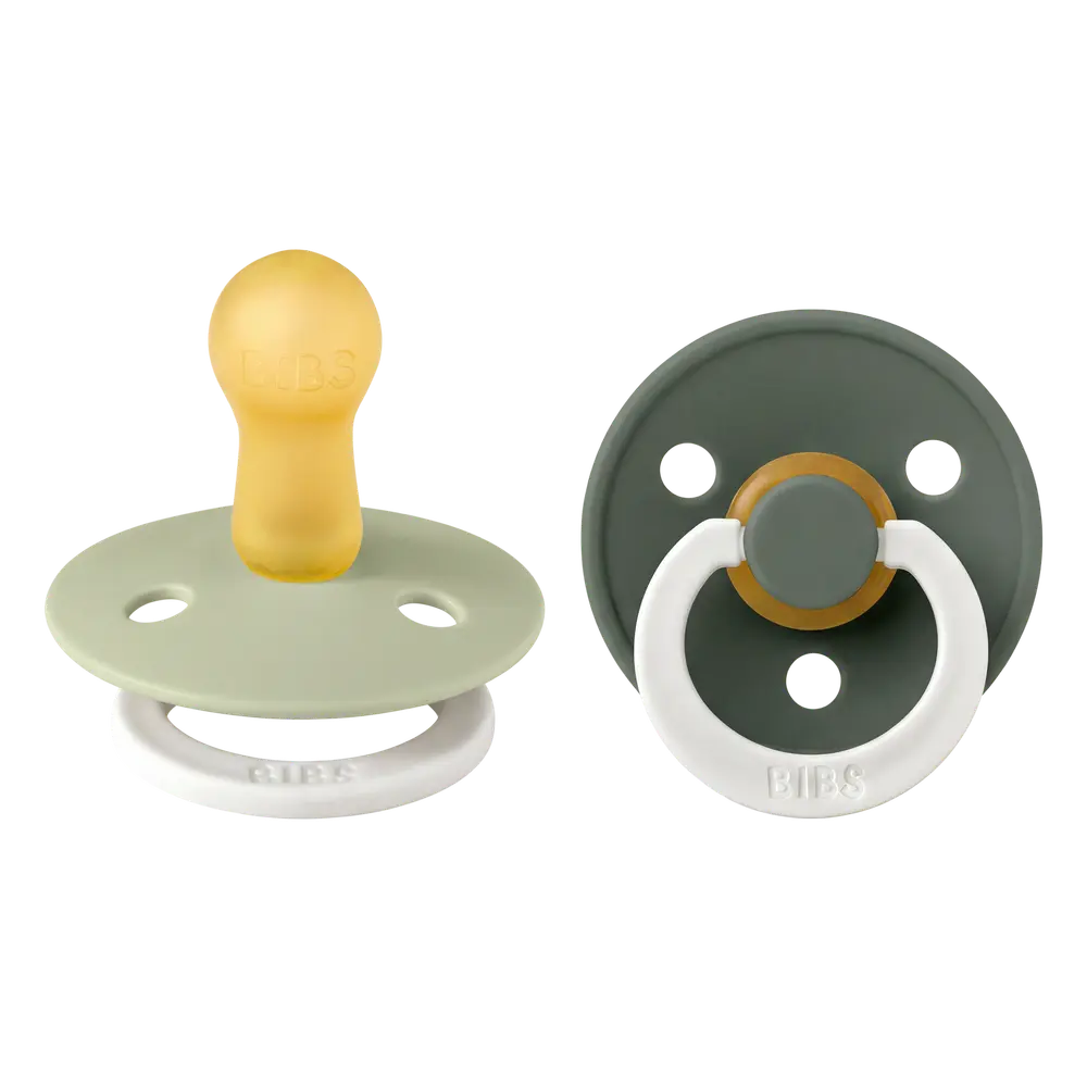BIBS Napp 2 pk Latex Str 2 - Sage Pine, Nat