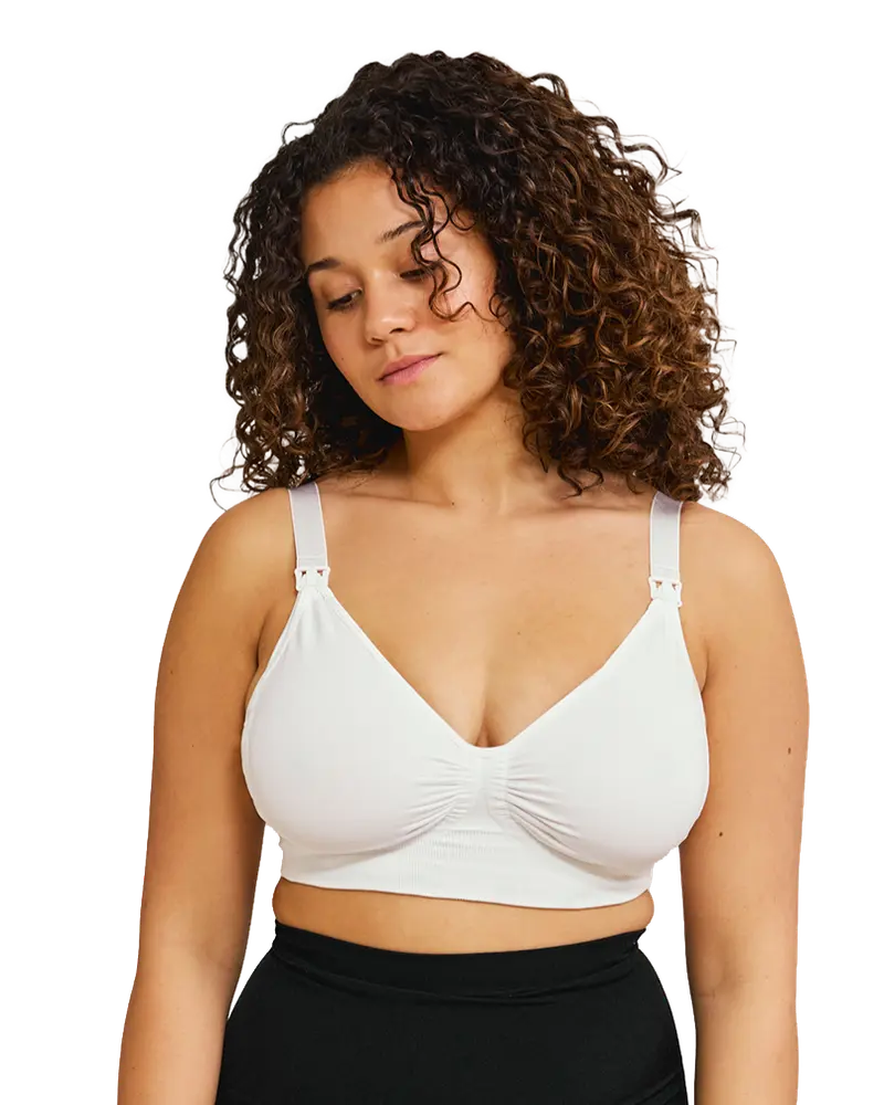 Amnings-Bh Seamless GelWire Vit - Medium