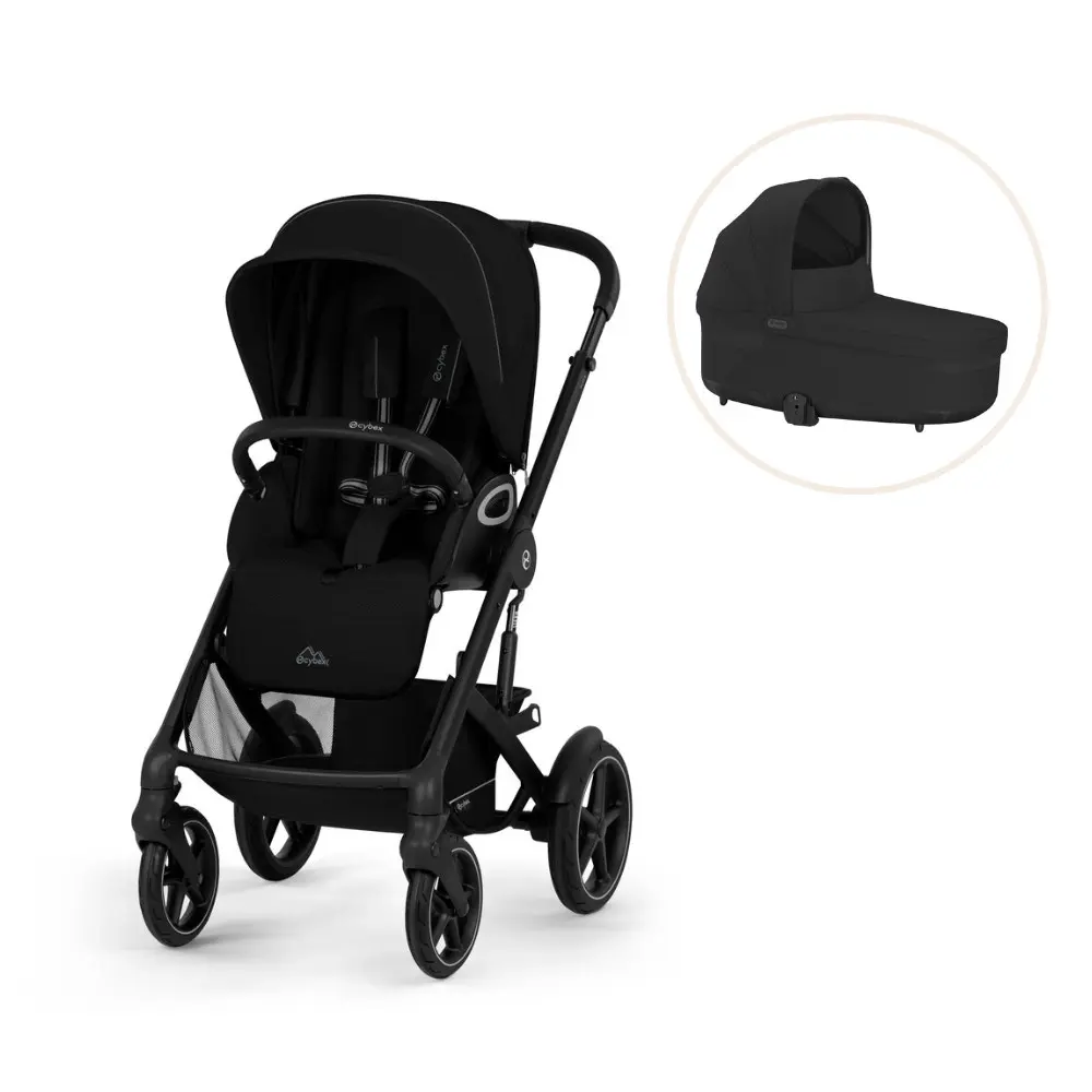 Cybex Talos S Lux 2026 Barnvagn - Moon Black