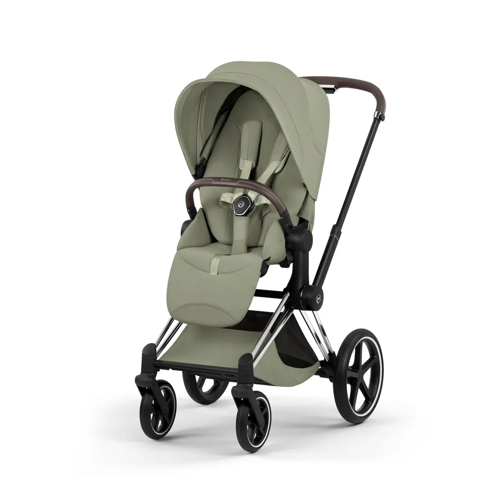 Cybex Priam Style Sittvagn - Sage green/Chrome Brown