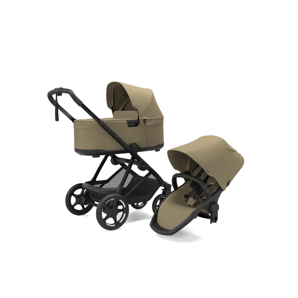 Thule Charm 2-in-1 Barnvagn - Faded Khaki