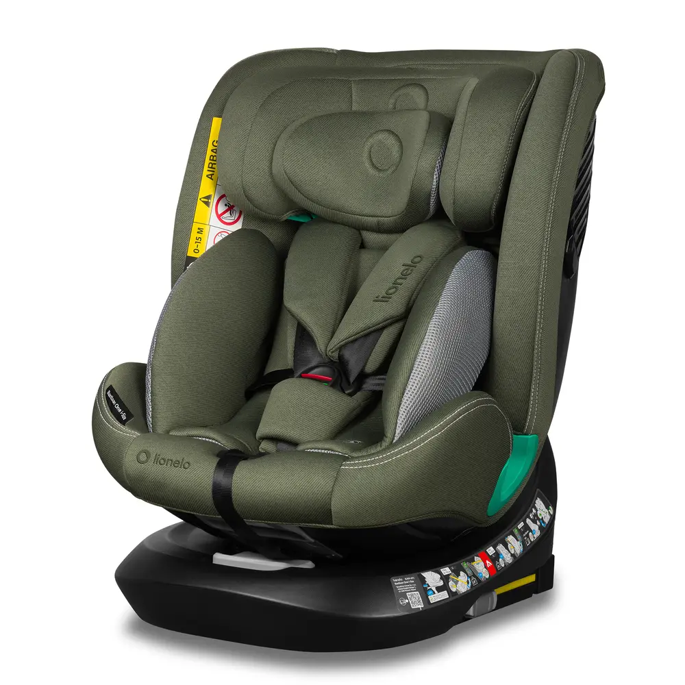 Lionelo Bastiaan One i-Size Bilbarnstol - Green Olive
