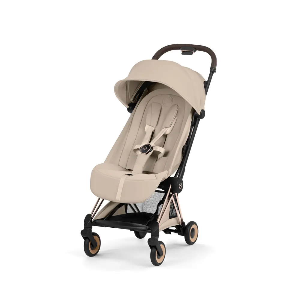 Cybex Coya Style Resevagn - Rosegold/Cozy Beige