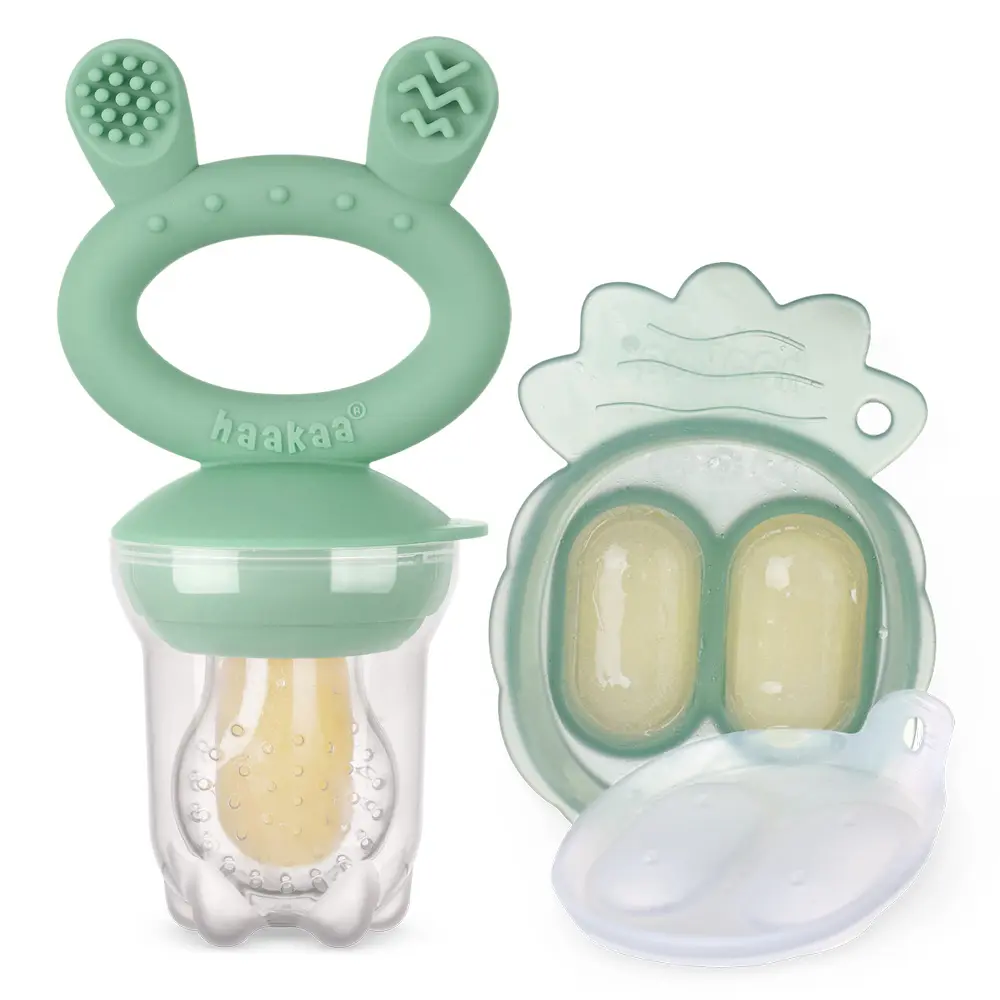 Haakaa Freeze-N-Feed Mini Kombi - Green