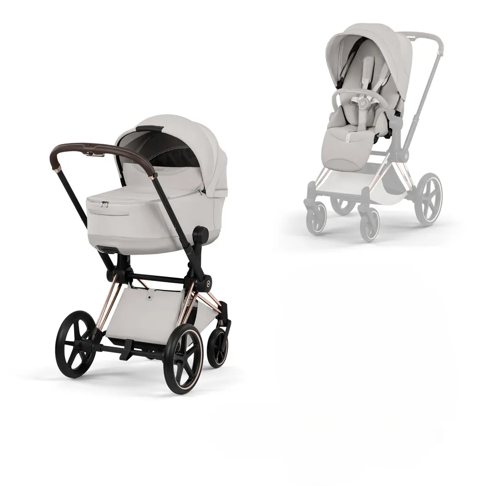 Cybex Priam Style Barnvagn - City Grey/Rosegold Cybex Priam Style Barnvagn - City Grey/Rosegold