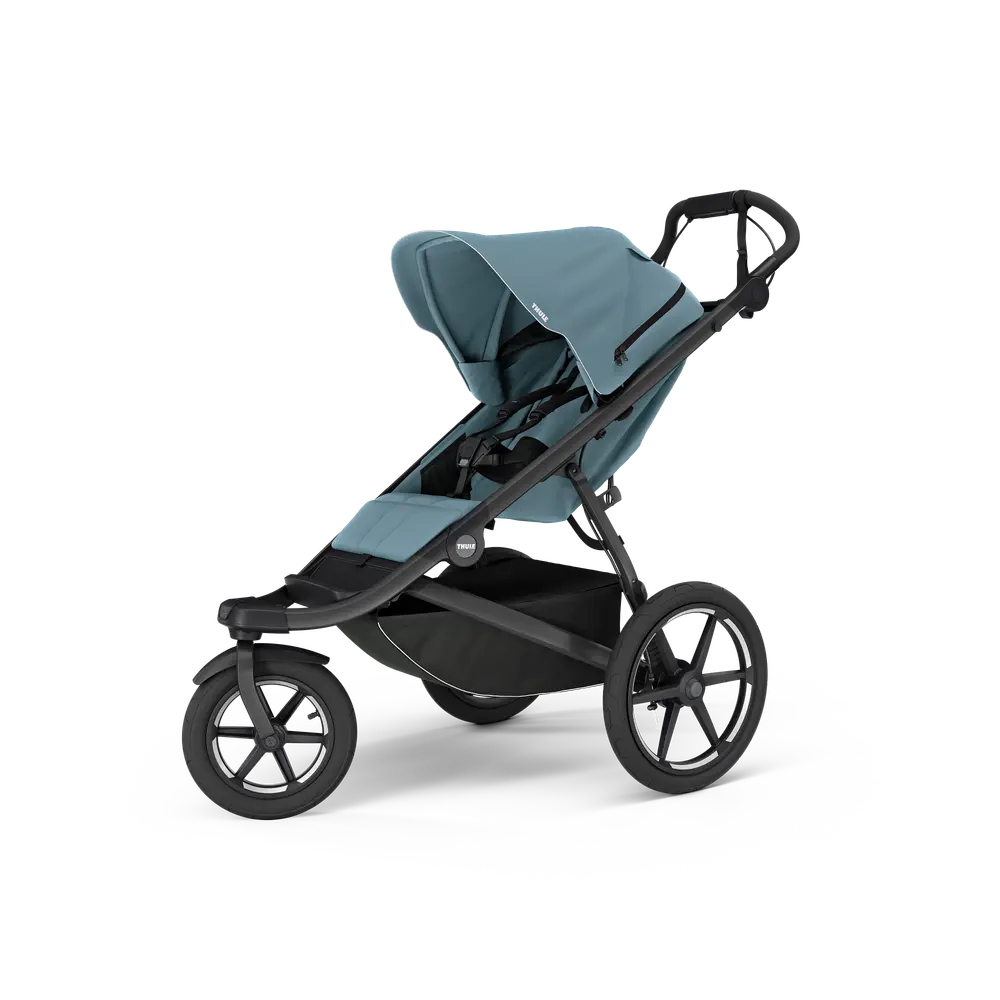 Thule Urban Glide 3 Magnetic Buckle Joggingvagn - Mid Blue