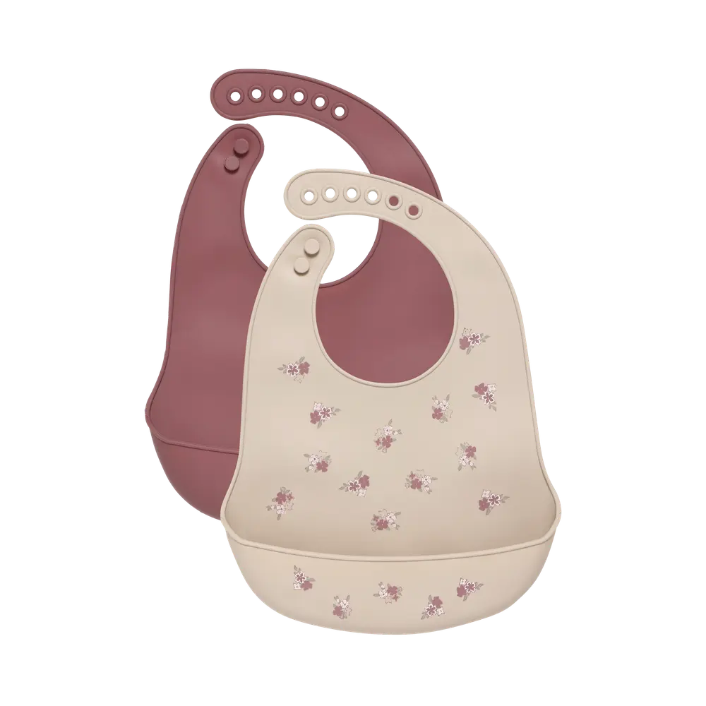 Celavi Silikon Haklapp (2-pack) - Rose Taupe