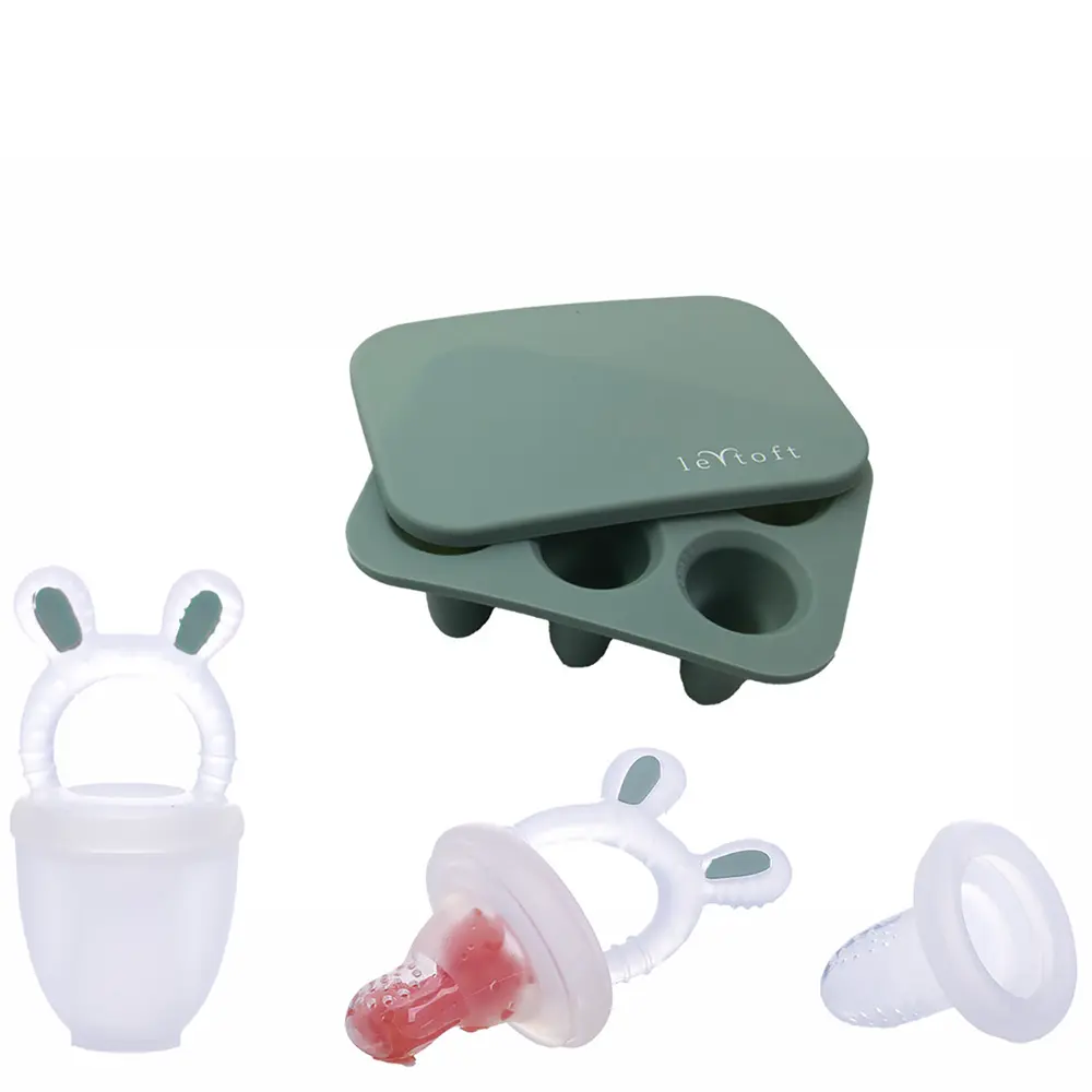 Le Toft Smaknapp Med Mini Frysform - Smokey Green