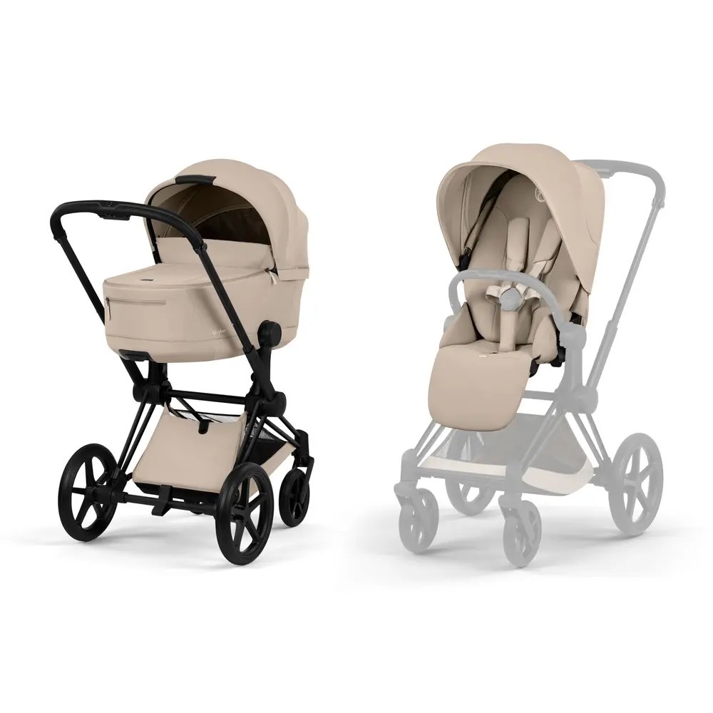 Cybex Priam Barnvagn - Cozy Beige/Black