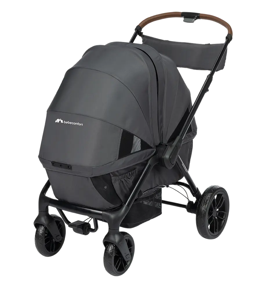 Bebeconfort Helios Syskonvagn - Mineral Graphite