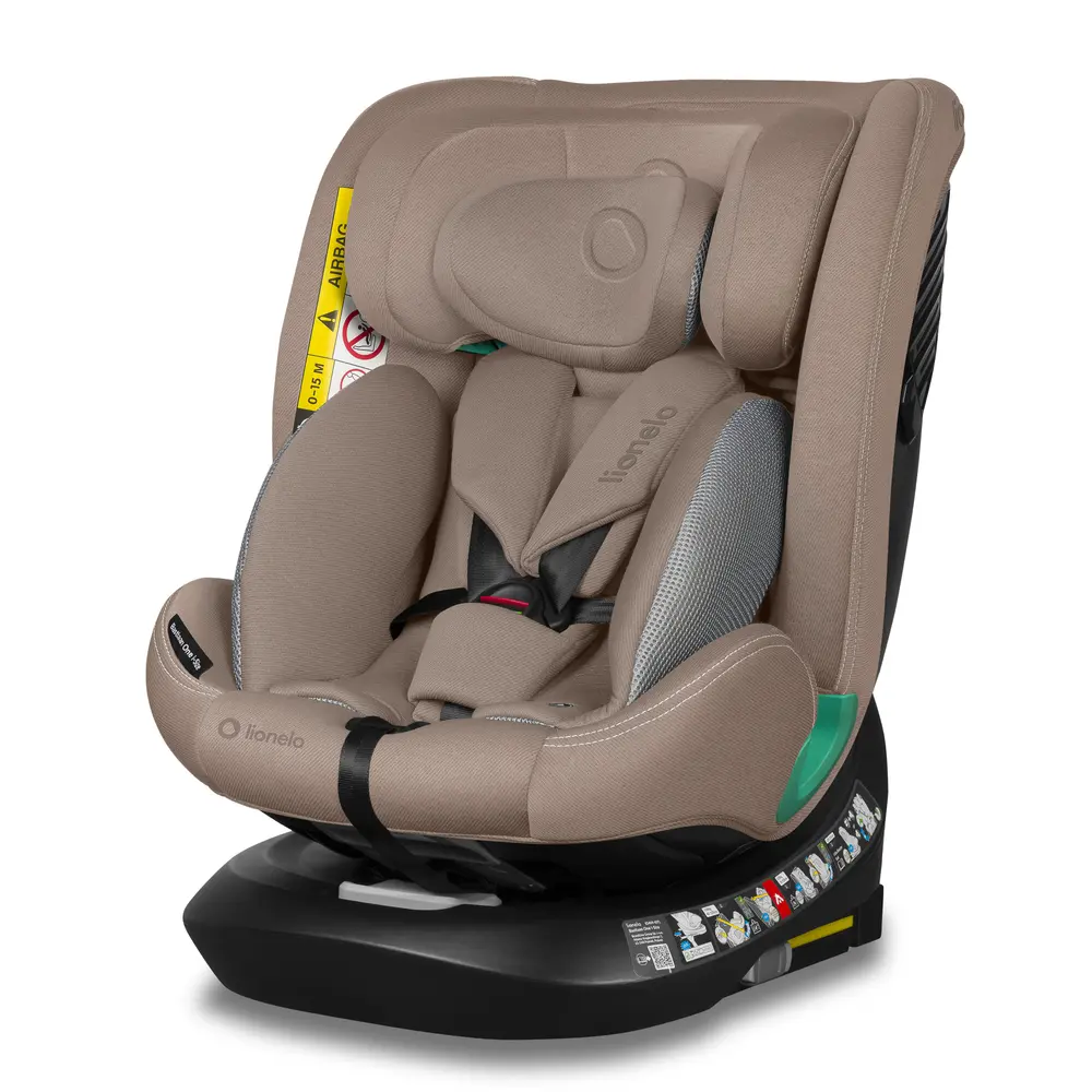 Lionelo Bastiaan One i-Size Bilbarnstol - Beige Sand