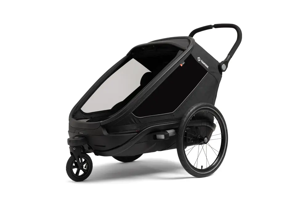 Hamax Outback Next Double Cykelvagn - Black