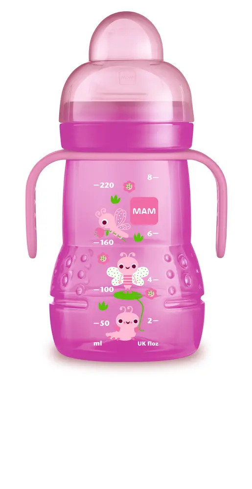 Trainer Nappflaska 220 Ml - Rosa