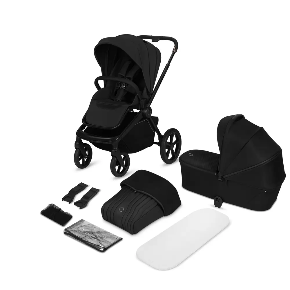 Lionelo Freya 2in1 Duovagn - Black Onyx