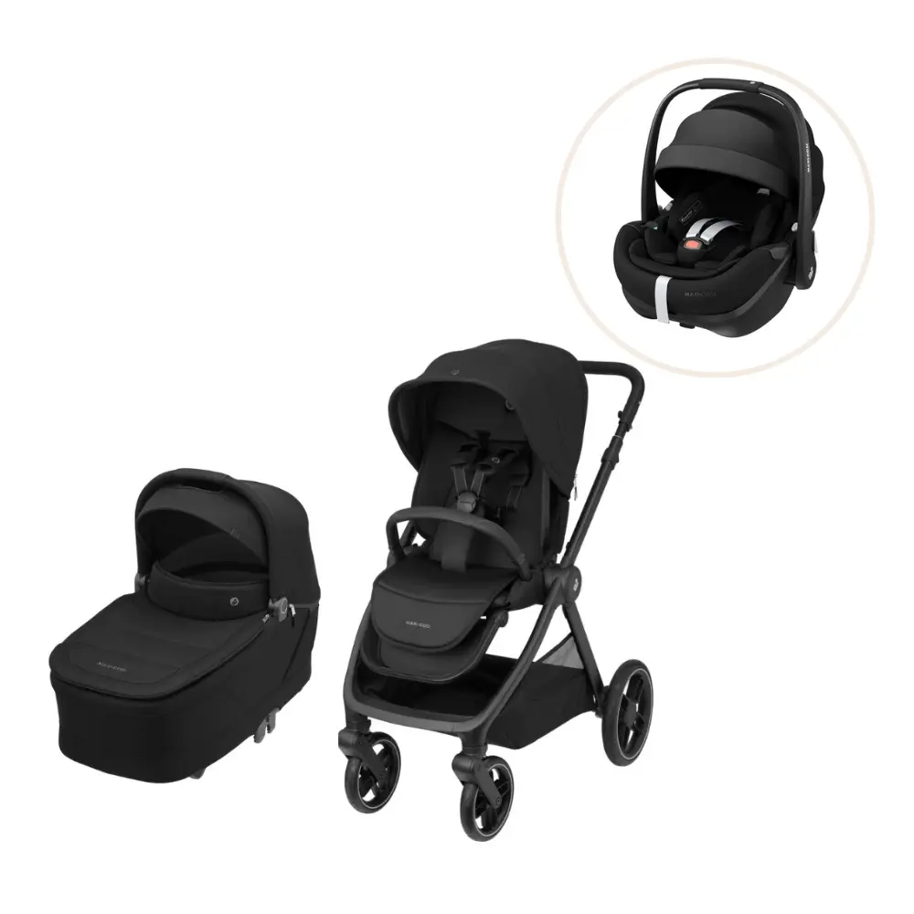 Maxi-Cosi Oxford Plus Barnvagn Inkl. Pebble 360 Pro - Twillic Black