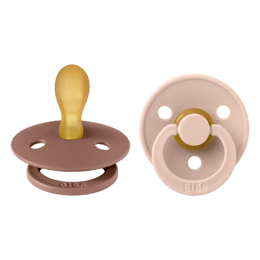 Napp Colour 2-pack Latex Symmetrisk 6-18 mån - Blush