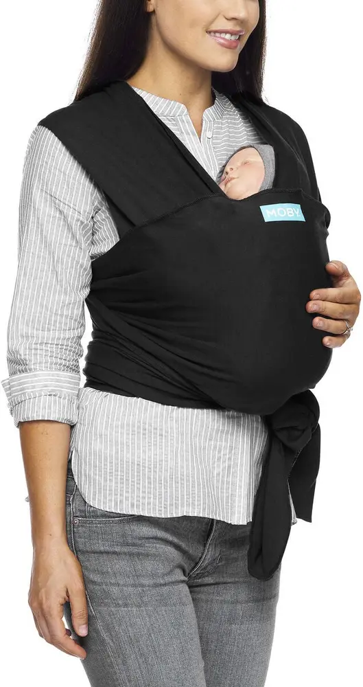 Moby Classic Bärsjal - Black