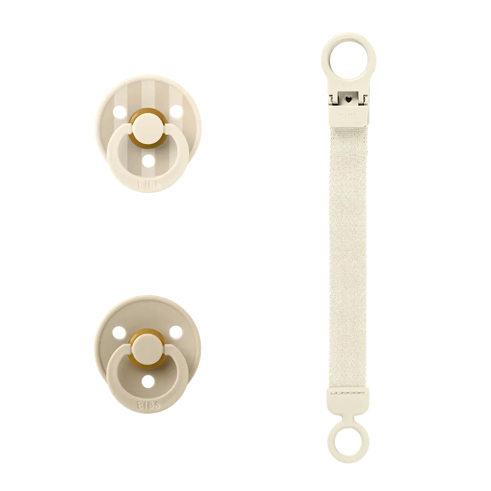 Colour Napp & Napphållare gåvoset Latex stl 1 - Ivory