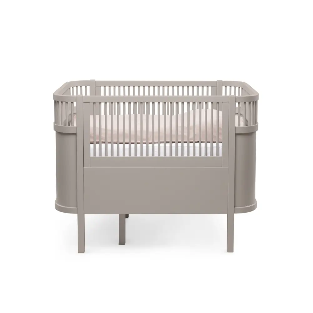 Sebra Växasäng 2 i 1 Baby & Juniorsäng - Jetty Beige