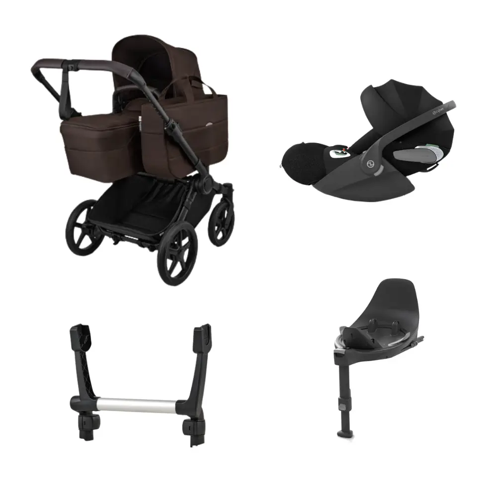 Bugaboo Donkey 6 - Cocoa Brown inkl Cloud T PLUS-paket
