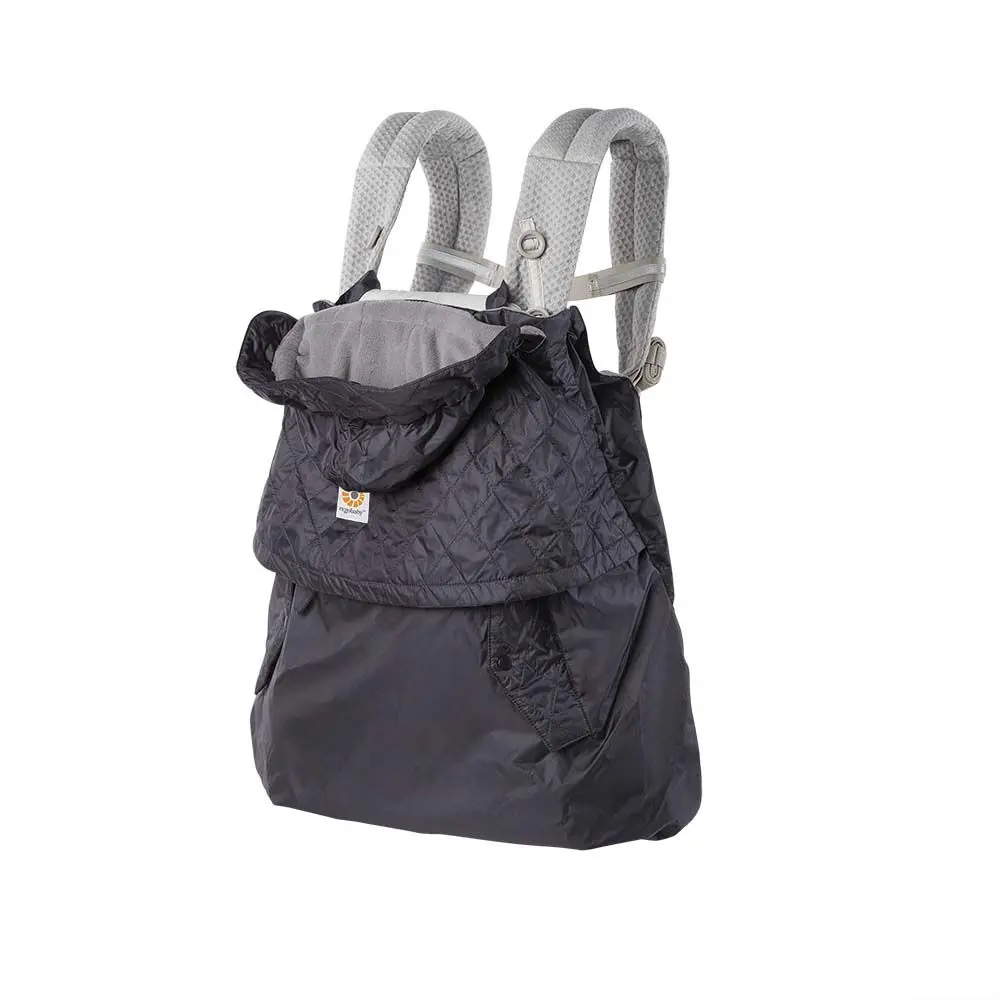Ergobaby Överdrag Till Bärsele All Weather - Charcoal / Black