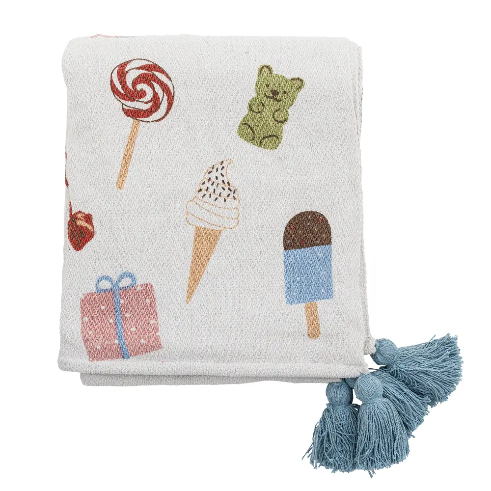 Bloomingville Mini Filt Sweets - Natur