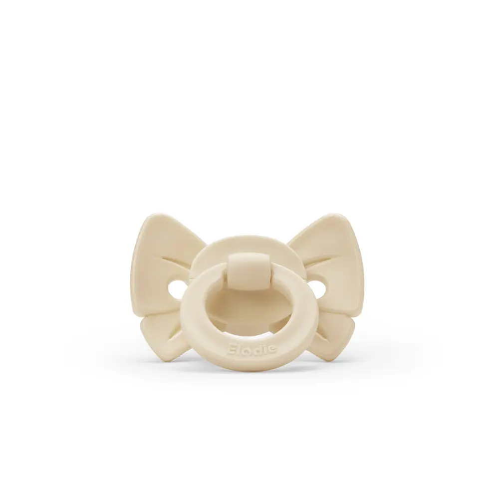 Binky Bow Napp - Oat White