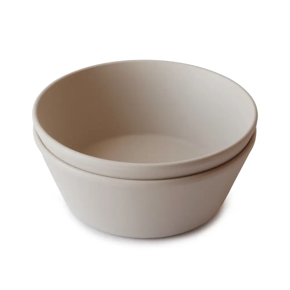Skål Rund 2-Pack - Vanilla