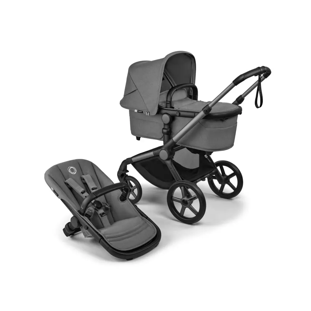 Bugaboo Fox 5 Renew Barnvagn - Moon Grey/Graphite