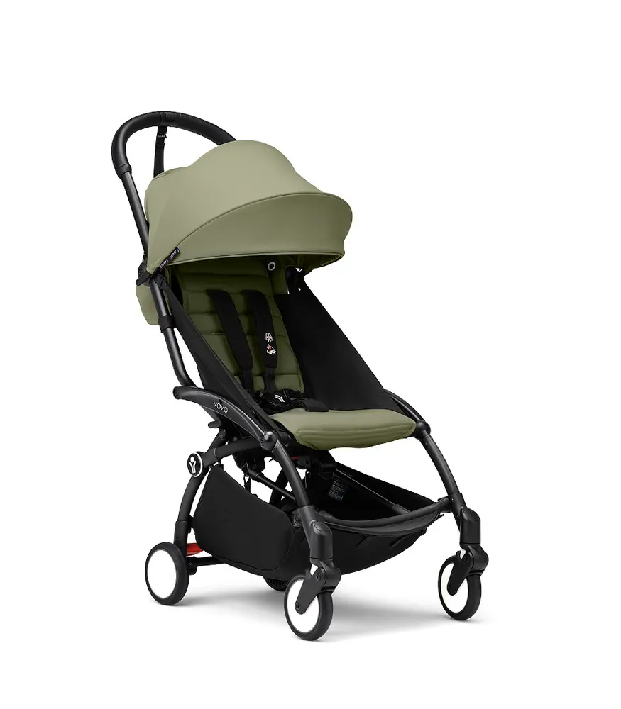 Stokke® Yoyo³ Resevagn - Black/Olive Stokke® Yoyo³ Resevagn - Black/Olive