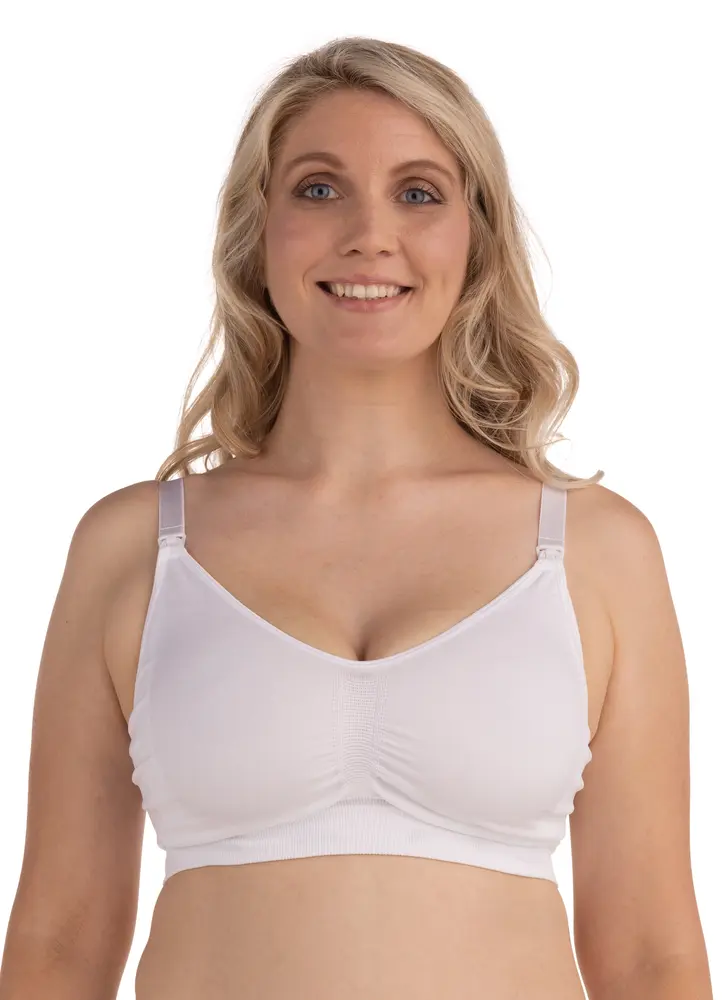 Amningsbh Seamless Vit - X-Large