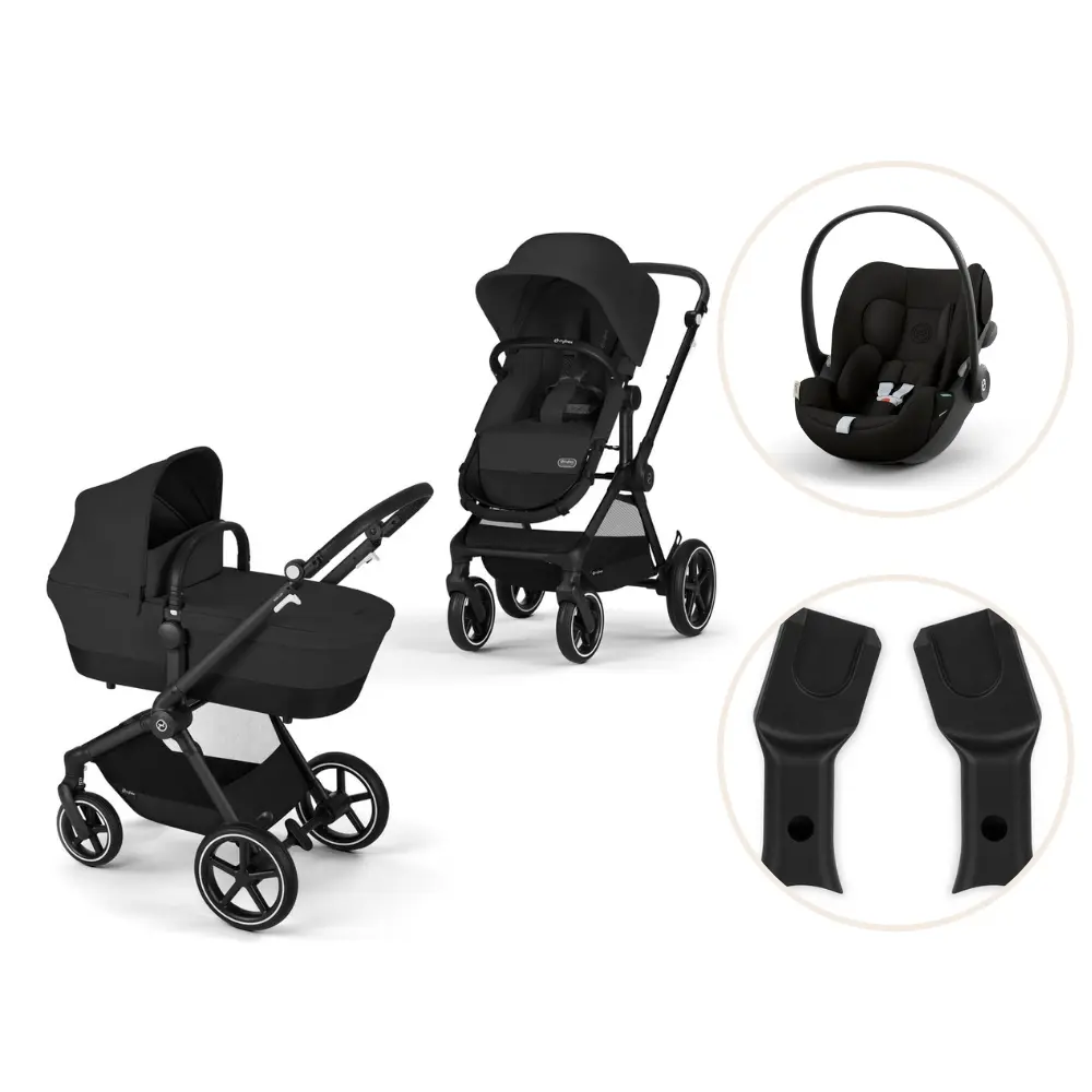 Cybex Cybex Eos Lux Duovagn inkl. Cloud G Babyskydd & Adapter