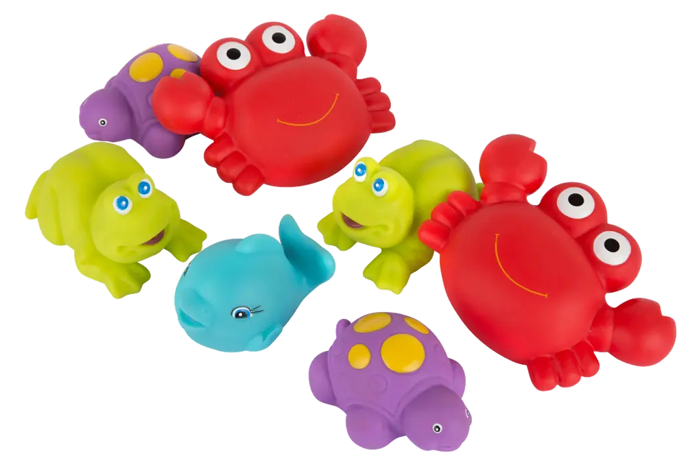 Badleksaker Floating Sea Friends - Multi