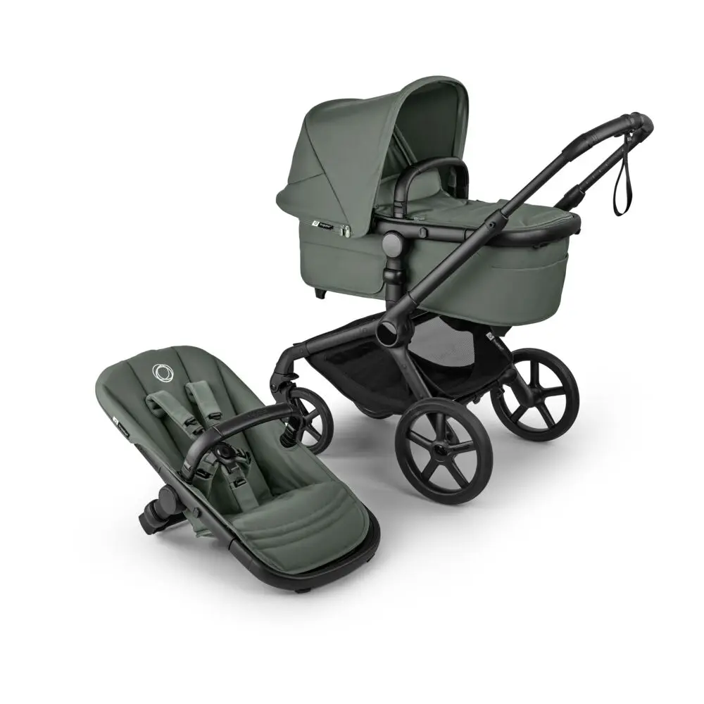 Bugaboo Fox 5 Renew Barnvagn - Forest Green/Black