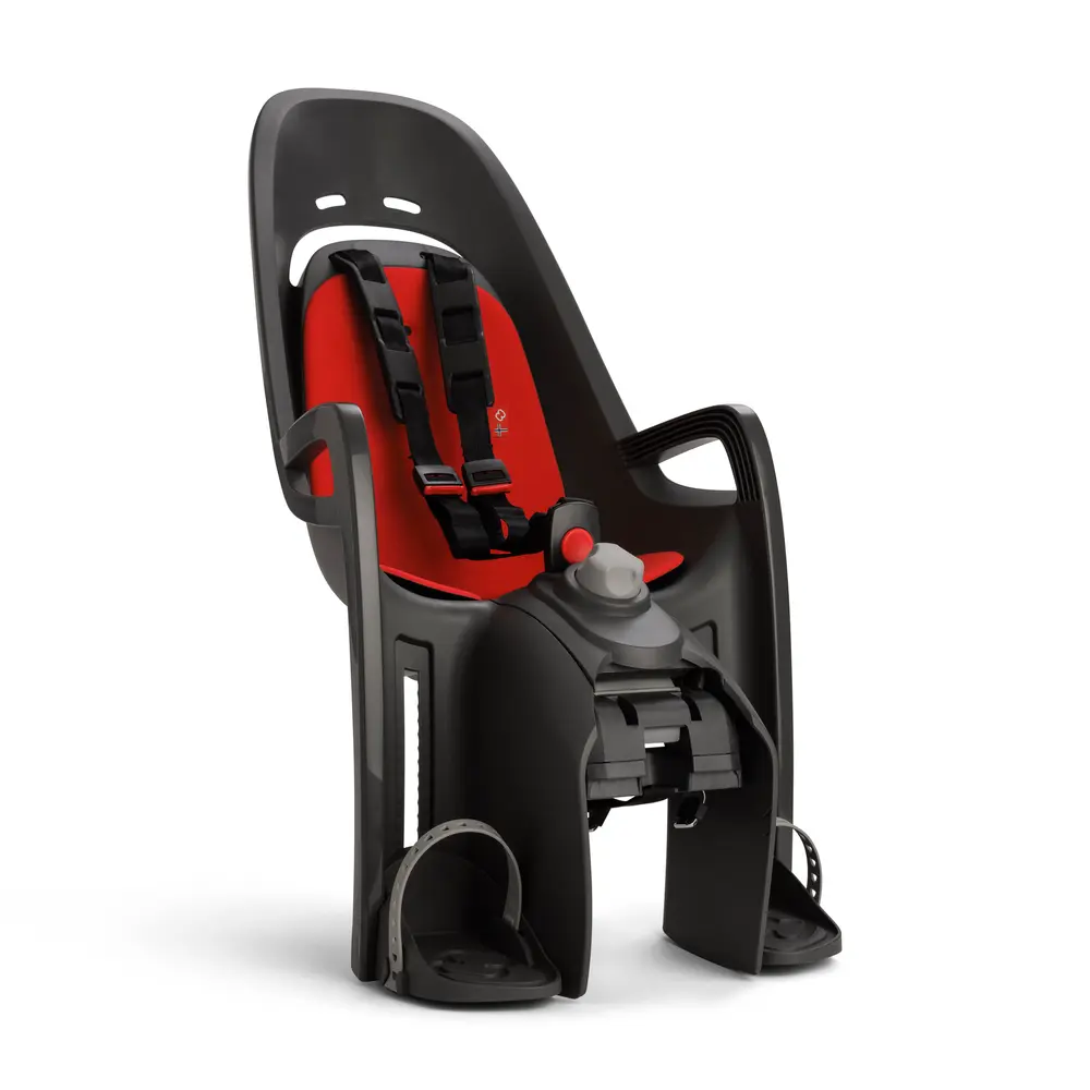 Hamax Zenith Relax Cykelsits - Dark Grey/Red