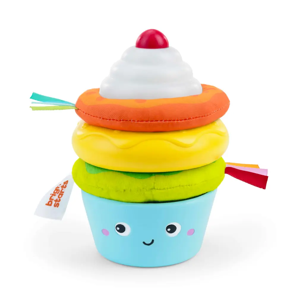 Cupcake Tower™ Stapelleksak med Bitleksak