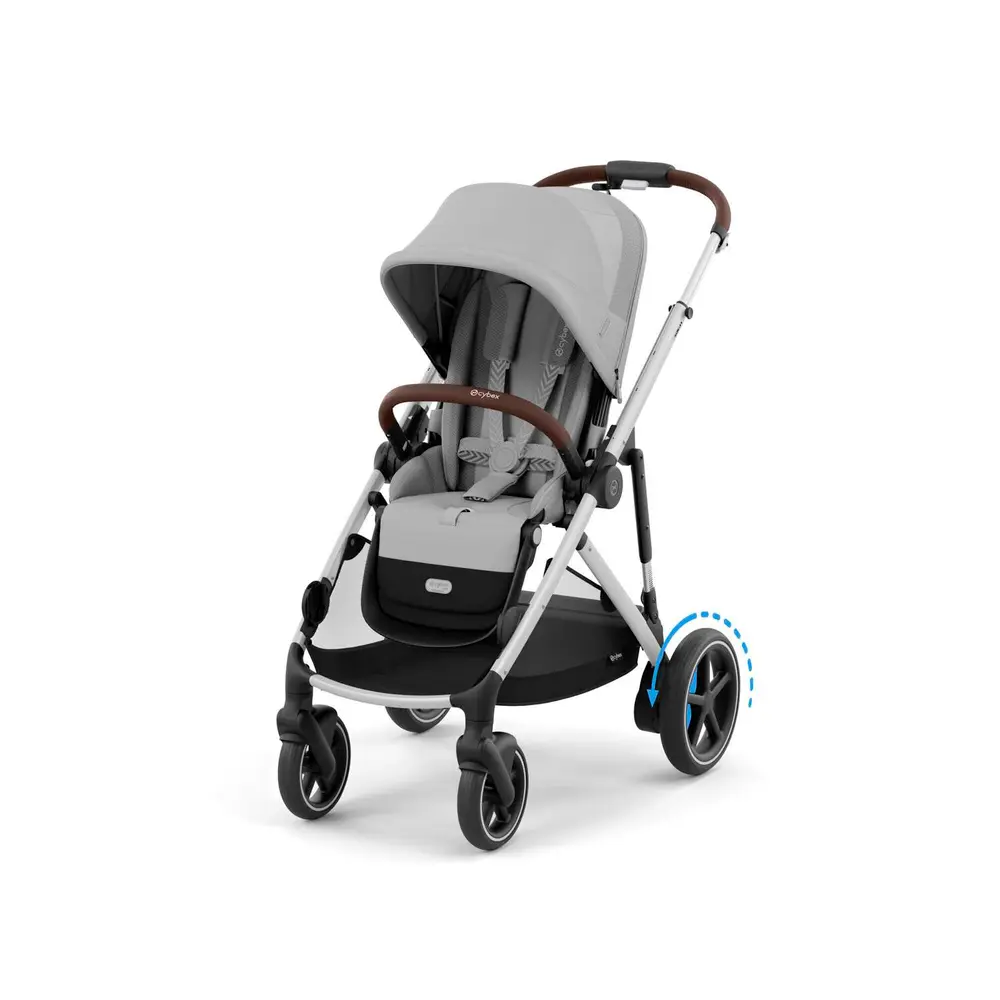Cybex E-Gazelle S Sittvagn - Silver/Stone Grey