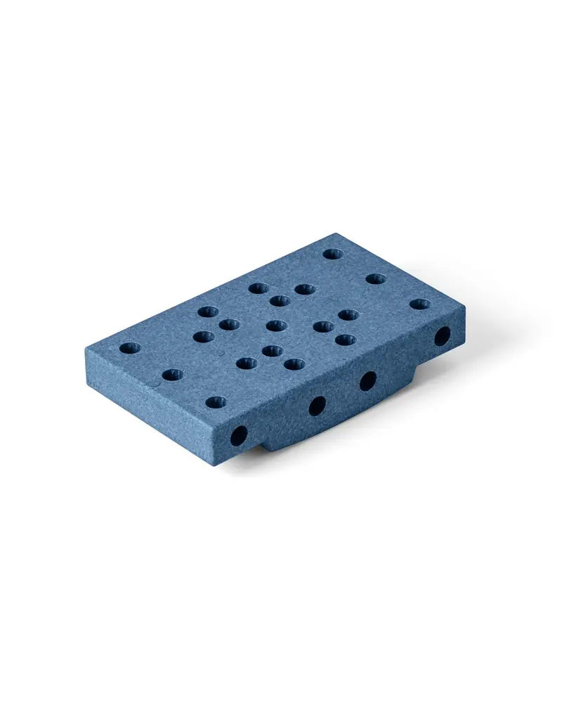 Block Base - Deep Blue