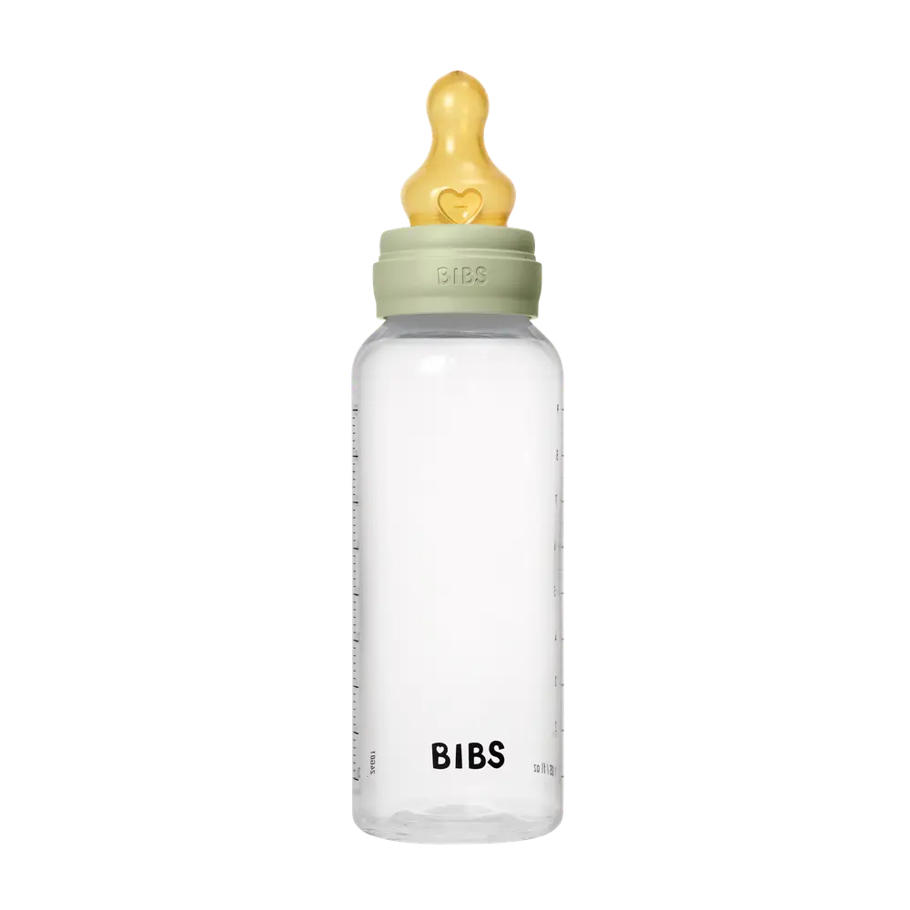 Nappflaska Baby Latex 1-pack 270ml Medium Flow - Sage