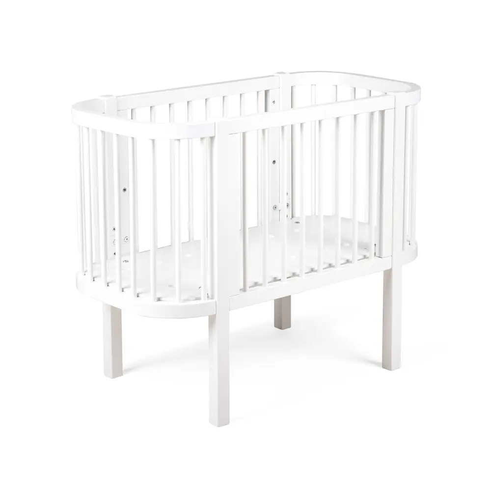 Sebra Bedside Crib - Vit