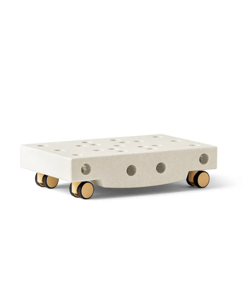 Scooterbräda - Sand Grey/Honey Yellow
