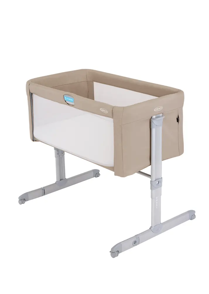 Graco Sweet2sleep Bedside Crib - Oatmeal
