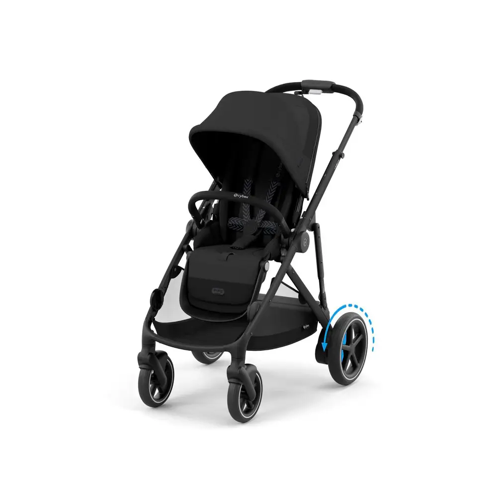 Cybex E-Gazelle S Sittvagn - Black/Moon Black