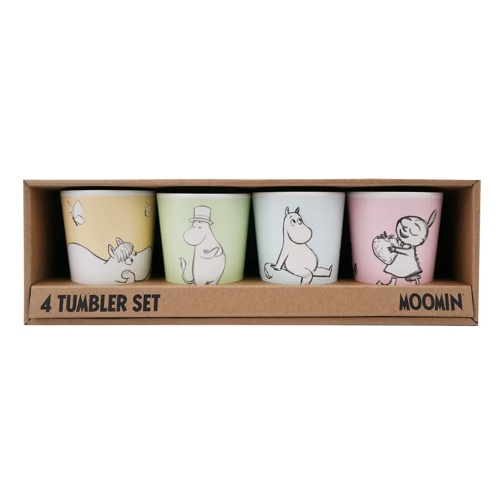 Barbo Toys Moomin - Tumbler Set - 4pcs