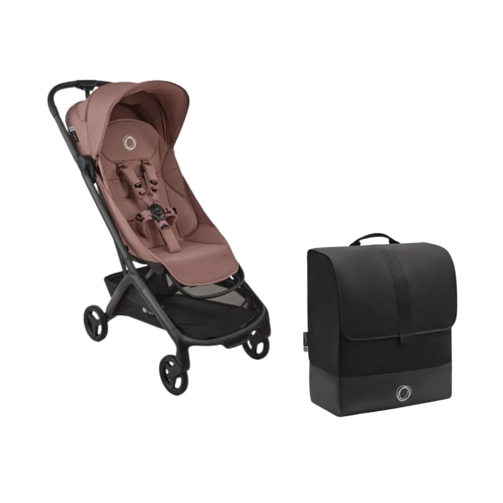 Bugaboo Butterfly 2 Resevagn inkl transportväska - Dusty Pink