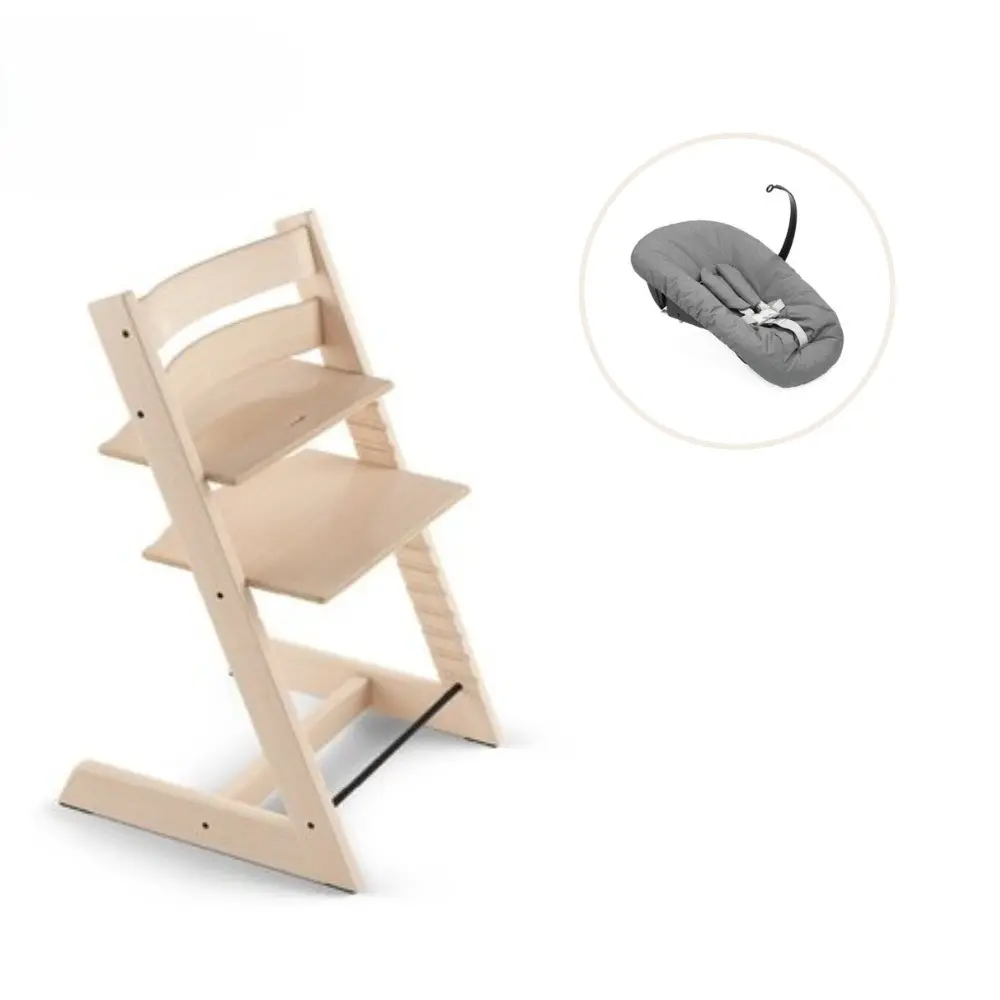 Stokke® Tripp Trapp Stol Bok Inkl. Newborn Set - Natural
