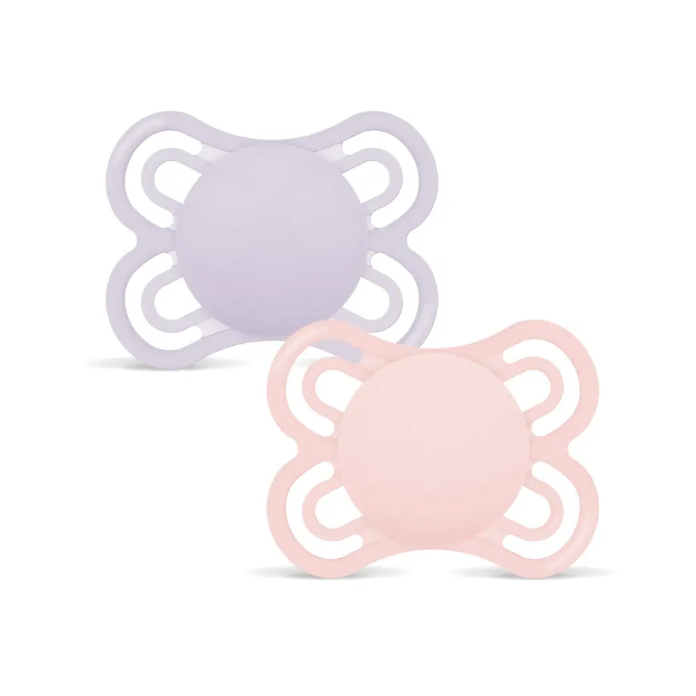 Perfect Silk Napp 0-6 mån 2-pack - Pink