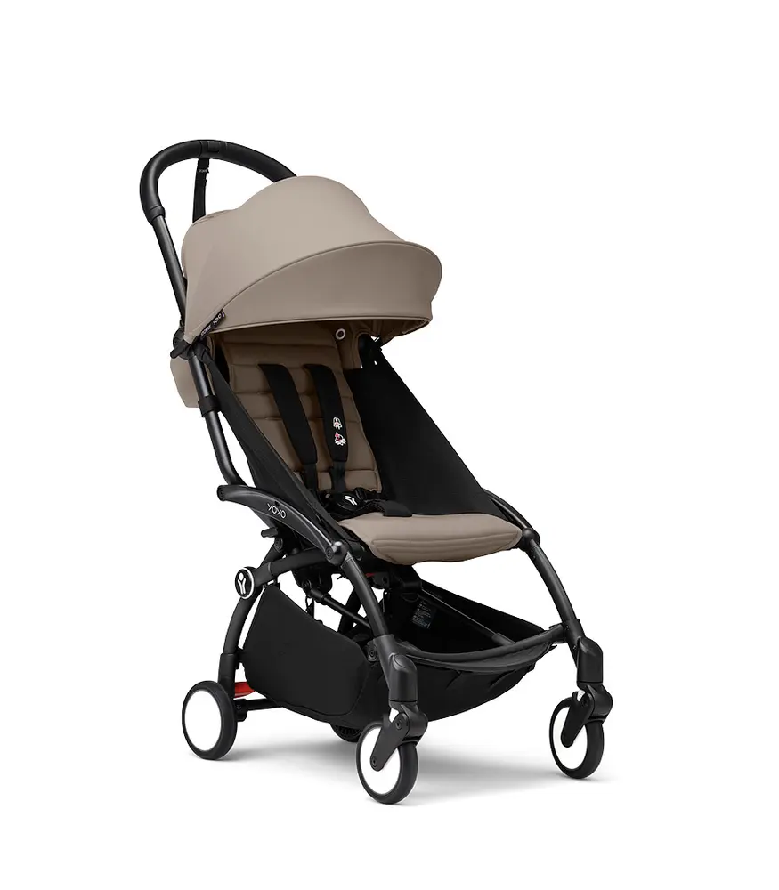 Stokke® Yoyo³ Resevagn - Black/Taupe